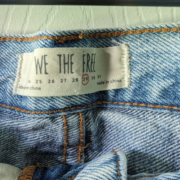 NWOT Free People Denim Skirt Size 29 - Picture 2 of 3